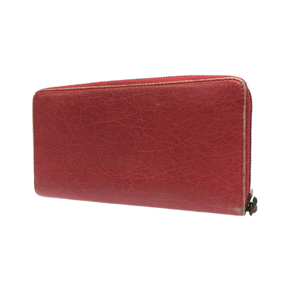 Balenciaga Round Zip Long Wallet Studded Continental